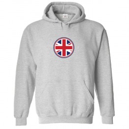UK Flag Classic Unisex Kids and Adults Pullover Hoodie